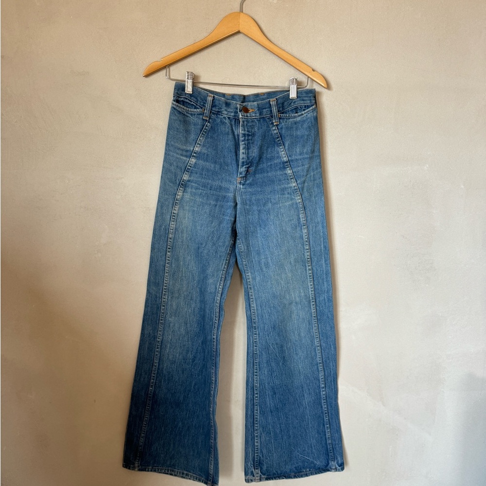 High-Waisted Jeans - size 0